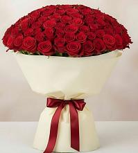 Букет 101 Красная роза Милано #REPLACE_PRED# Сурске