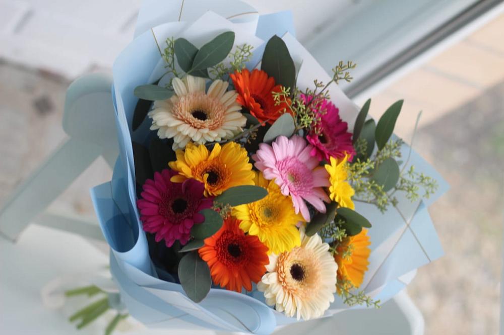 Букет цветов из: Герберы в Сурске