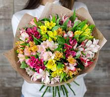 Букет цветов из:  Альстромерии #REPLACE_PRED# Сурске