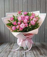 Букет Розовый кустик в Сурске