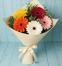 Букет цветов из:  Герберы в Сурске