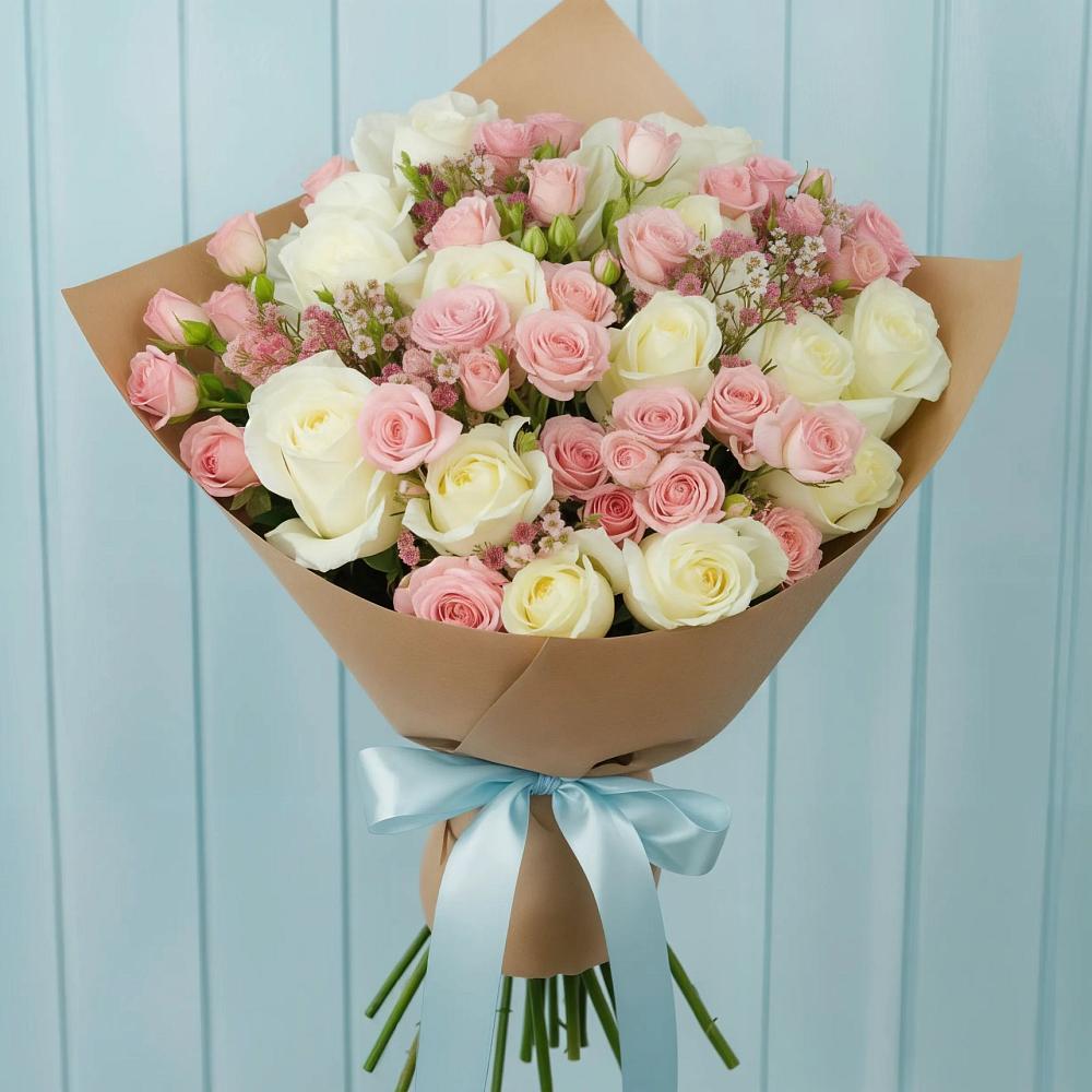 Букет цветов из: Розы в Сурске