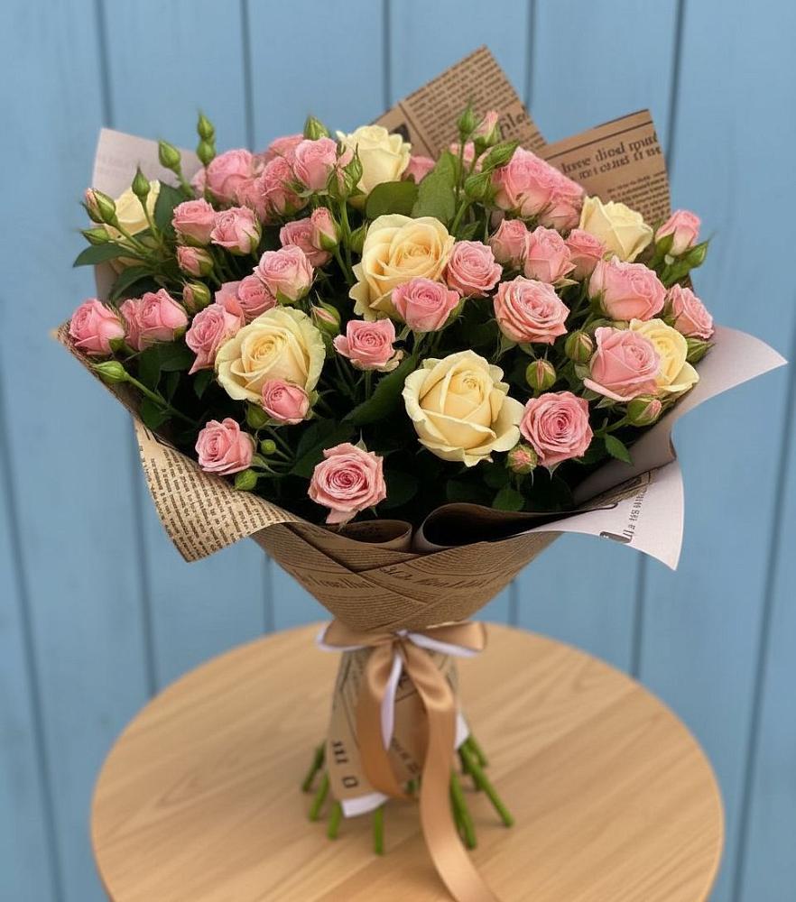 Букет цветов из: Розы в Сурске