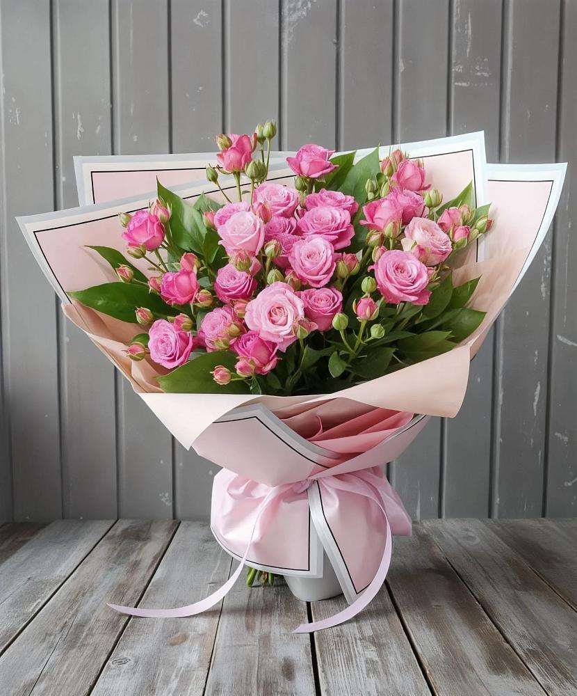 Букет Розовый кустик в Сурске