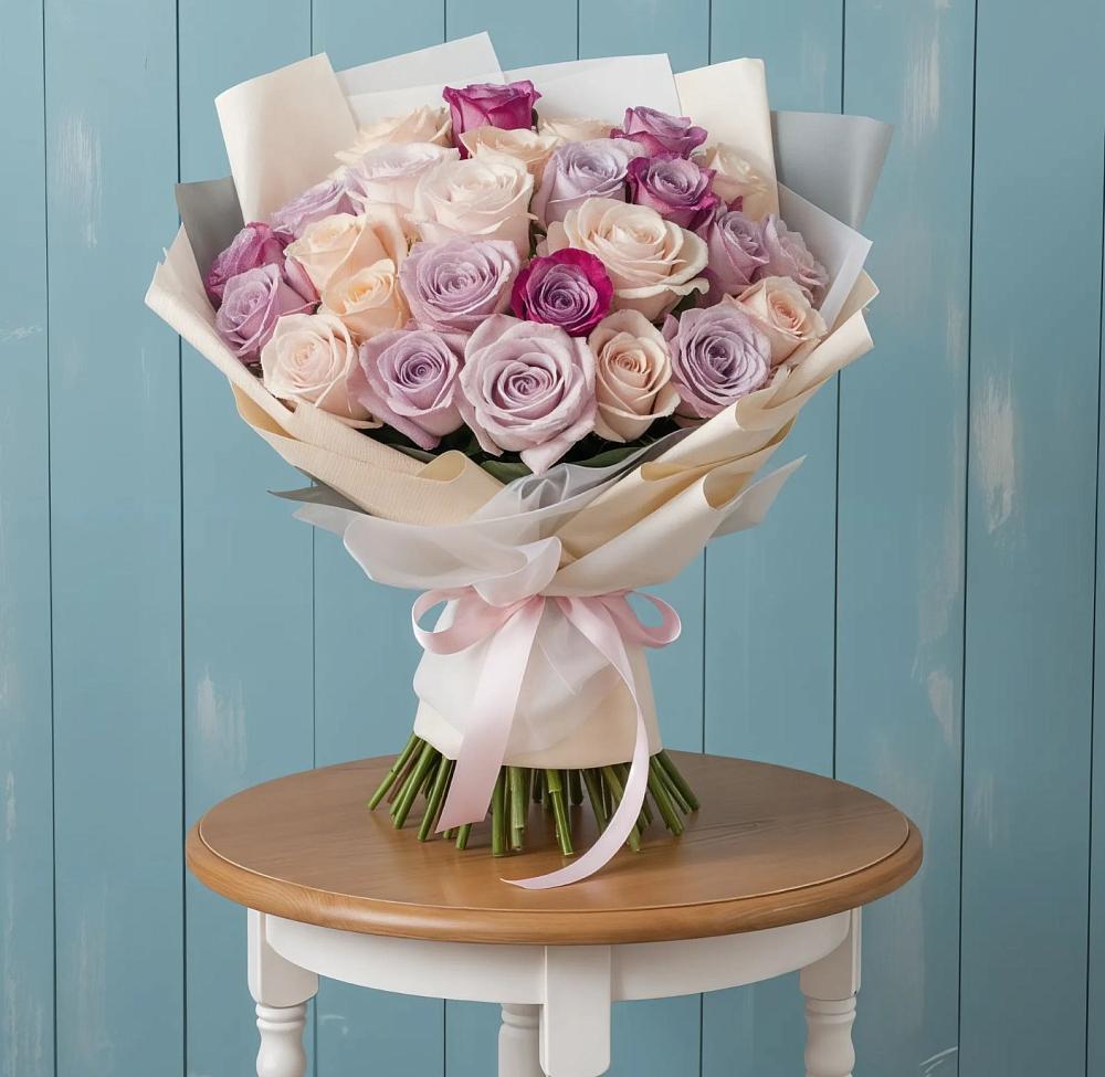 Букет цветов из: Розы в Сурске