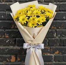 Букет цветов из:  Хризантемы #REPLACE_PRED# Сурске