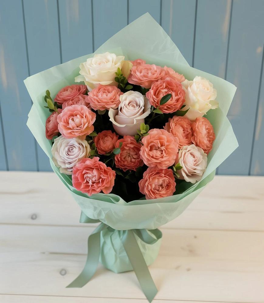 Букет цветов из: Розы в Сурске