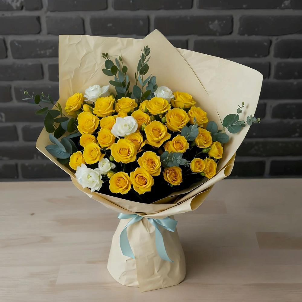 Букет цветов из: Розы в Сурске