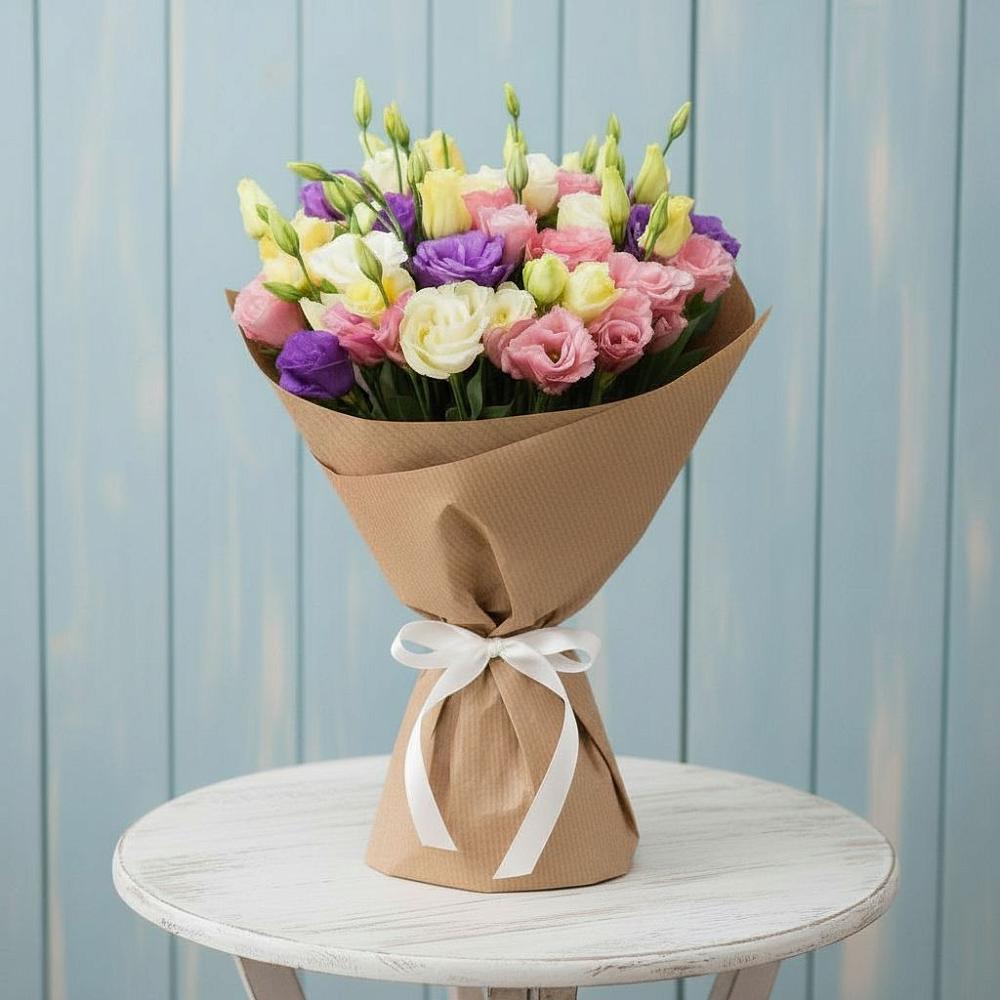 Букет цветов из: Лизиантусы в Сурске