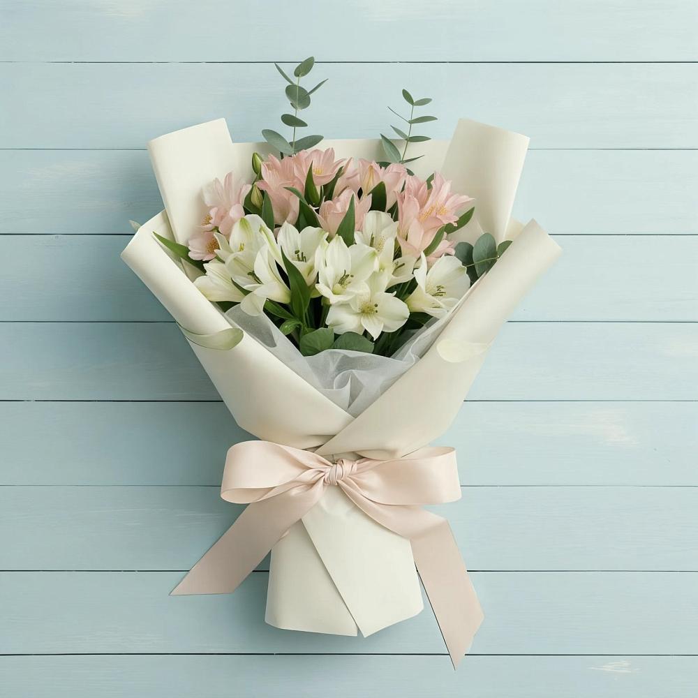 Букет цветов из: Альстромерии в Сурске