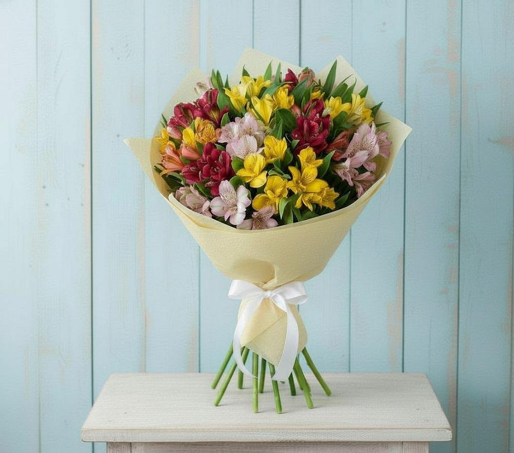Букет цветов из: Альстромерии в Сурске