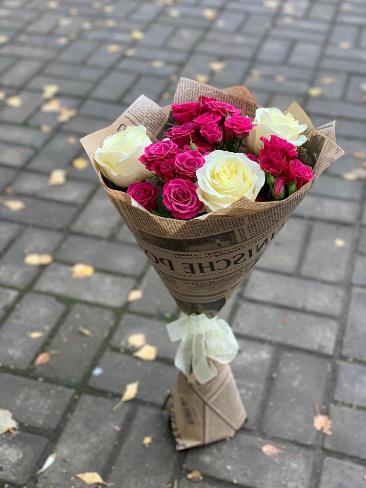 Букет цветов из: Розы в Сурске
