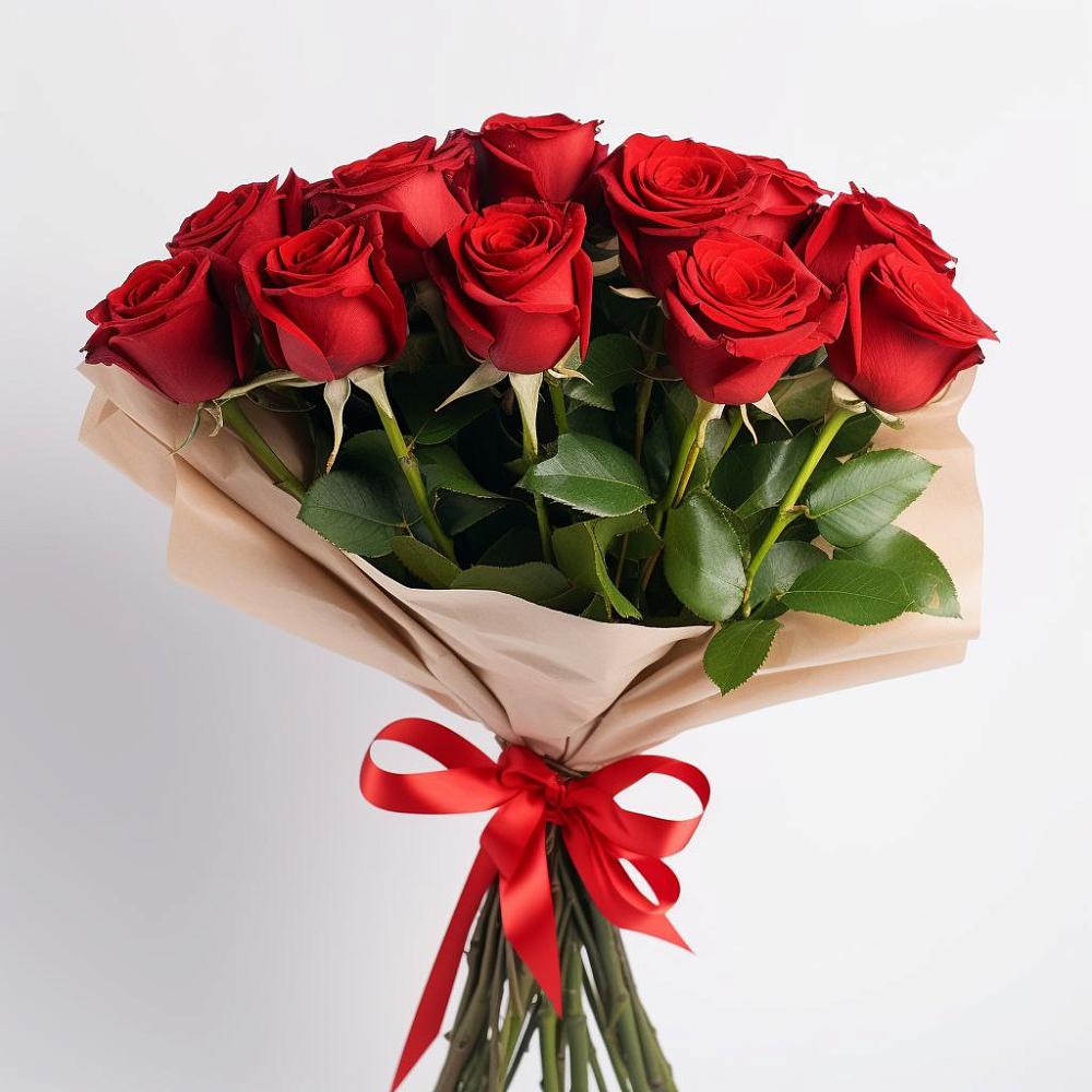 Букет 11 Красных роз Эдлесс Лав в Сурске