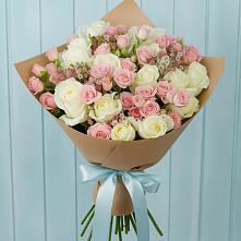 Букет цветов из:  Розы #REPLACE_PRED# Сурске