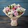 Букет цветов из: Хризантемы, Альстромерии и Розы в Сурске